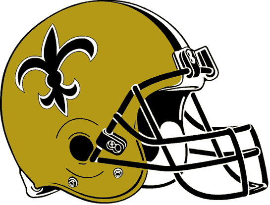 New Orleans Saints 1976-1999 Helmet Logo DIY iron on transfer (heat transfer)